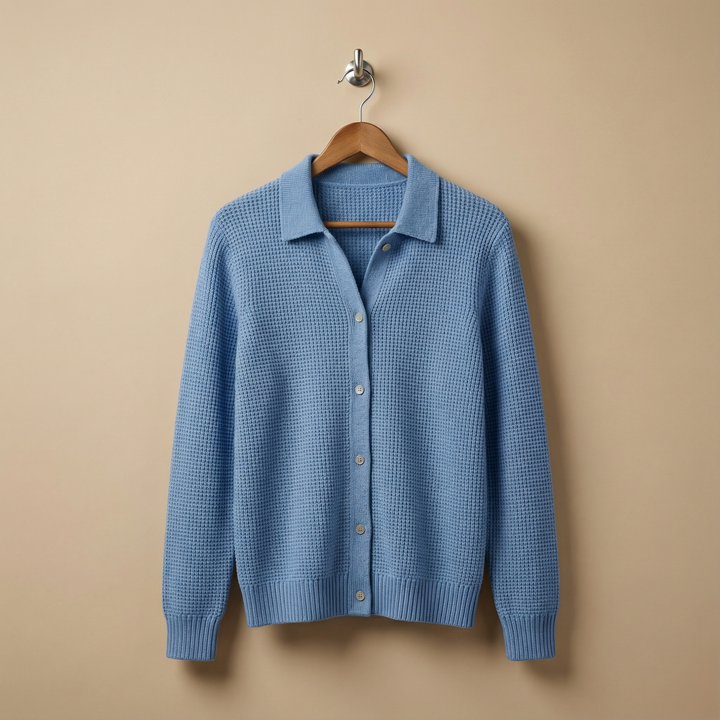 Elaine | Classic Knit Button Cardigan