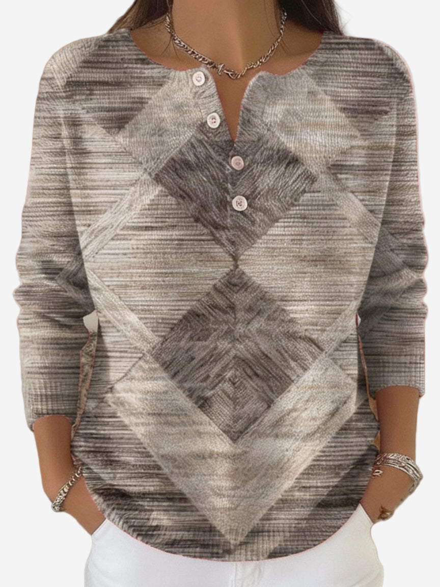 Fallon - Vintage Buttoned Sweater