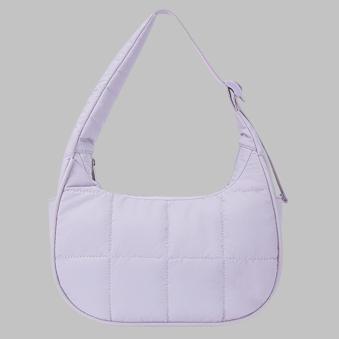 ZARIAH™ - Chic Mini Puffer Crescent Shoulder Bag