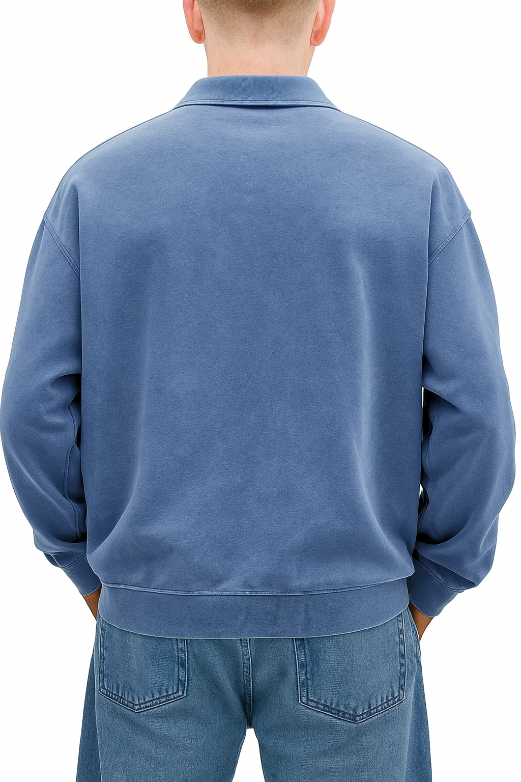 Wilfred | Men's Casual Long Sleeve Polo