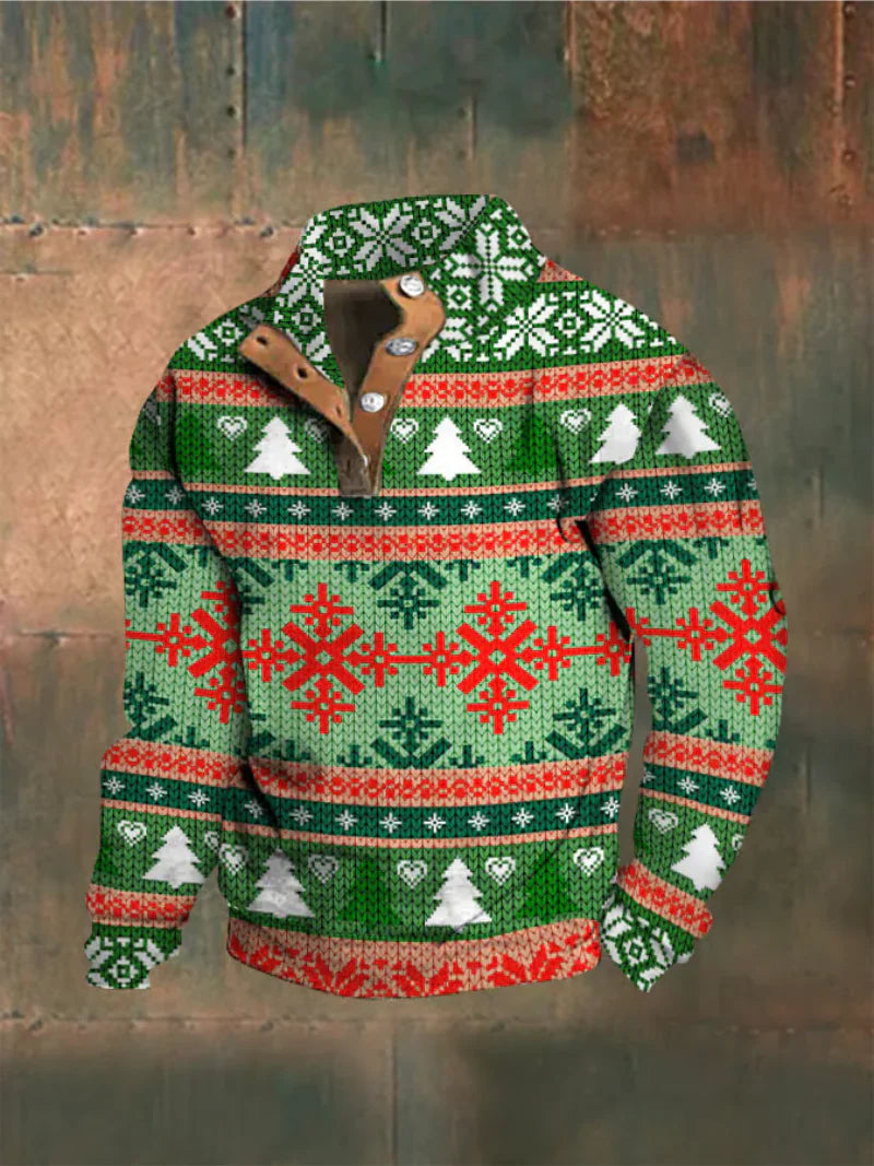 Leonardo | Christmas Jumper with Horseman print