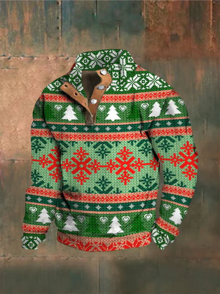 Leonardo | Christmas Jumper with Horseman print