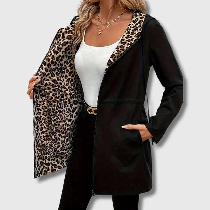Emma – Reversible Leopard-Print Cardigan