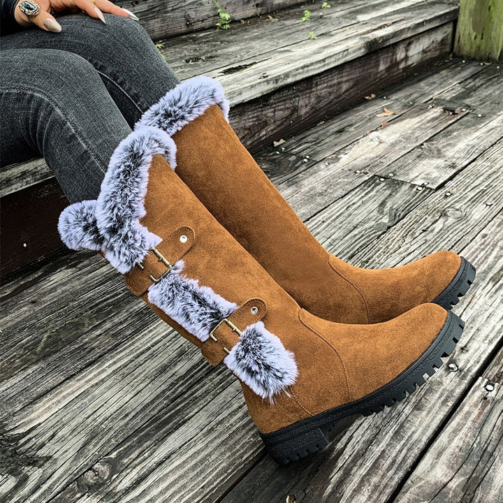 Clara | Warm Plush Winter Snowboots