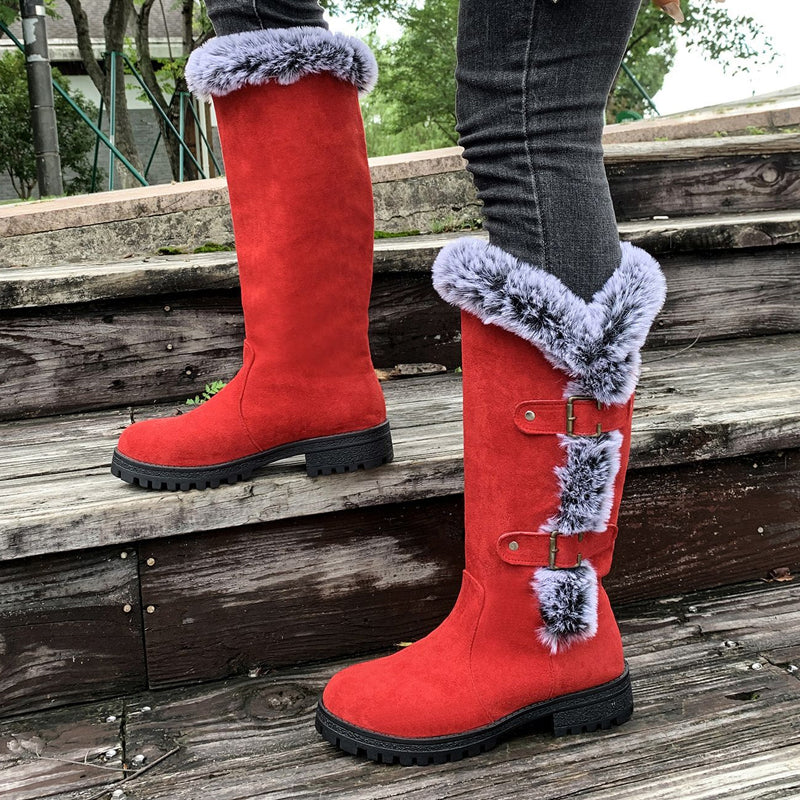 Clara | Warm Plush Winter Snowboots