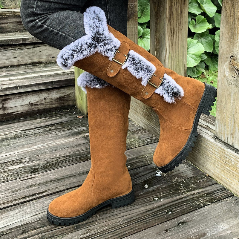 Clara | Warm Plush Winter Snowboots