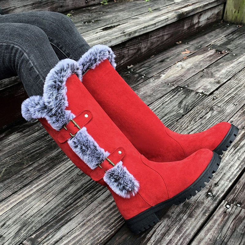Clara | Warm Plush Winter Snowboots