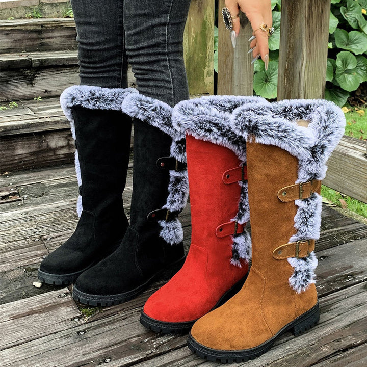Clara | Warm Plush Winter Snowboots