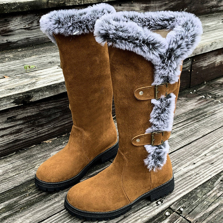 Clara | Warm Plush Winter Snowboots