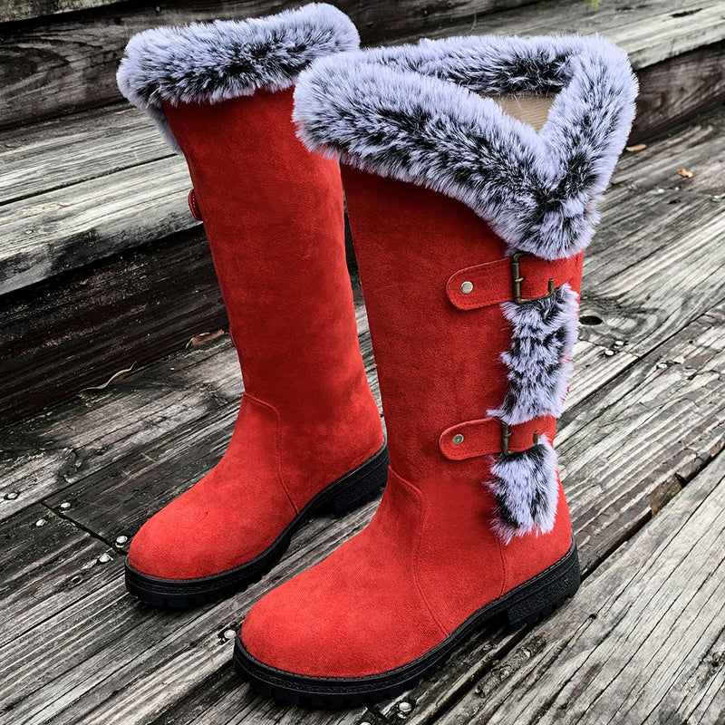Clara | Warm Plush Winter Snowboots